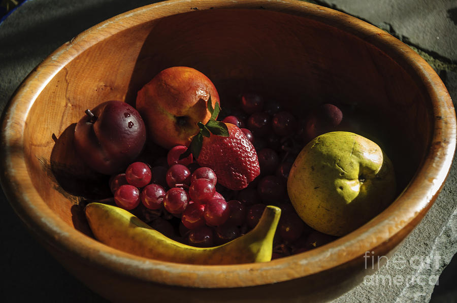 Fruit Bowl Still Life Photograph by Debra Fedchin