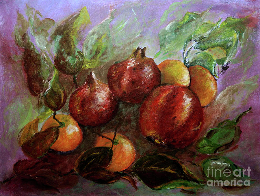 Fruit Dance Painting by Jasna Dragun