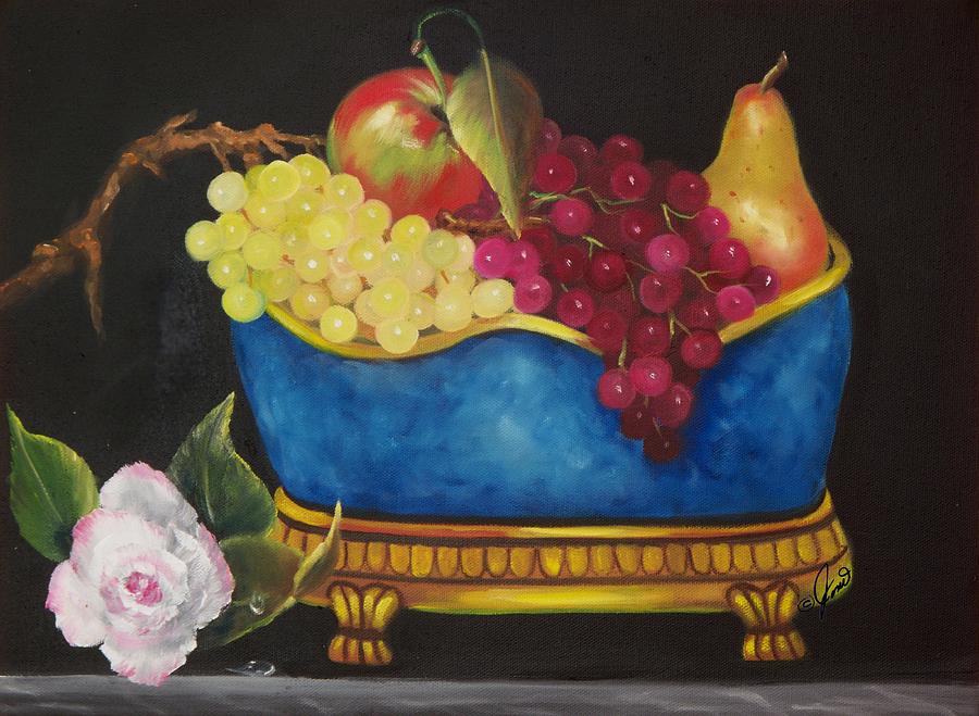 Fruit Fancy Painting by Joni McPherson