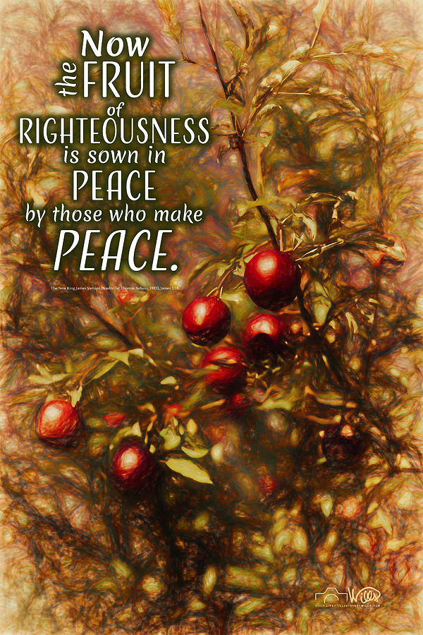 Fruit of Righteousness Digital Art by Barry Wills