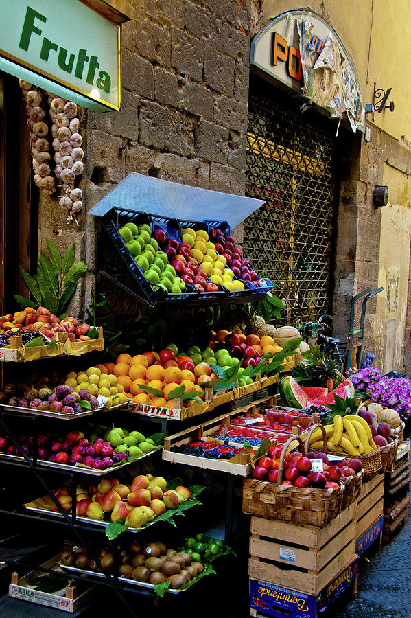 Fruit Stand  Photograph by Harry Spitz