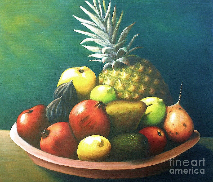 Fruit ...still Painting by Sonsoles Shack