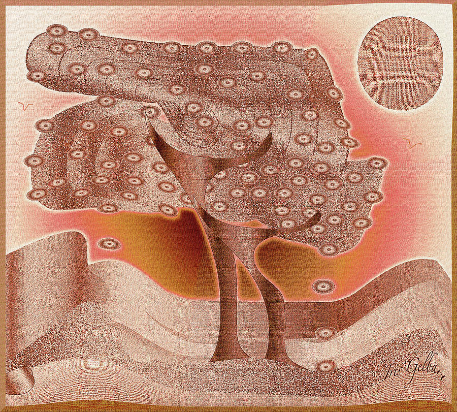 Fruit Tree 2 Digital Art by Iris Gelbart