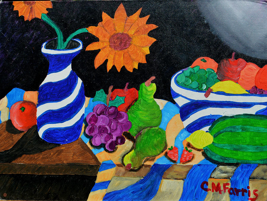 Fruitful Still Life by Christopher M Farris Fruitful Still Life by Christopher M Farris