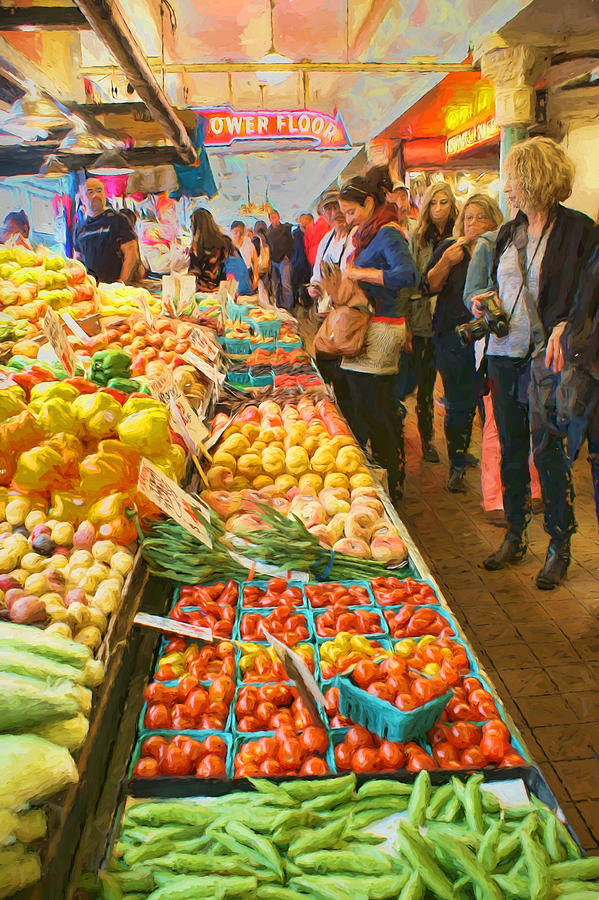Fruits and Vegetables - Pike Place Market Photograph by Nikolyn McDonald