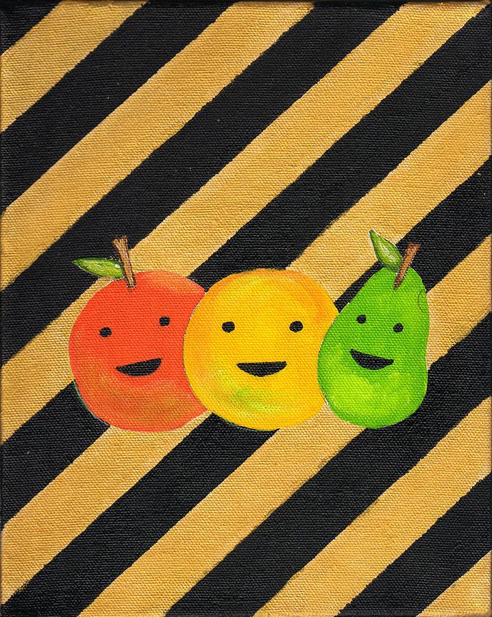 Fruits Charecters Painting by Mohammad Irfan