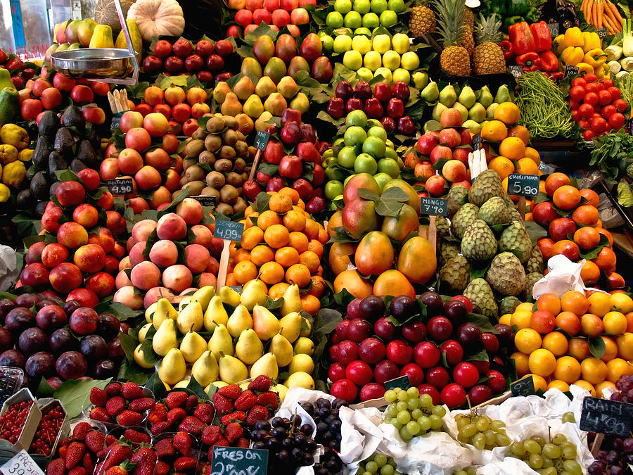 Fruitstand Photograph by Jim DeLillo