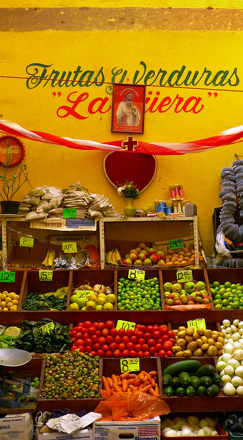 Frutas y Verduras Photograph by Skip Hunt