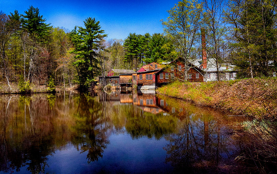 Nature Photograph - Frye Measure Mill by Tricia Marchlik
