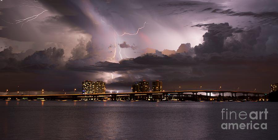 Ft Myers Nights Photograph by Quinn Sedam