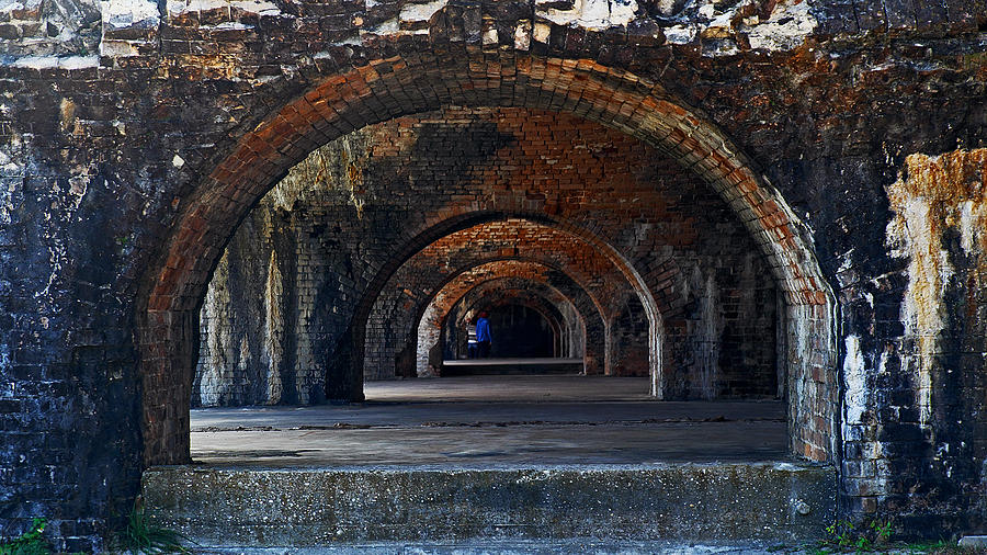 Ft. Pickens Arches Photograph by George Taylor