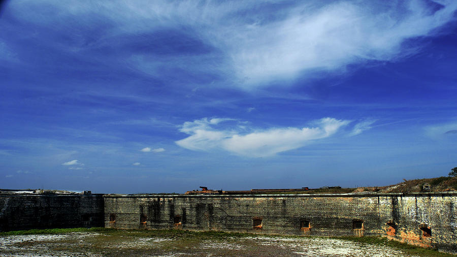 Ft. Pickens Sky 2 Photograph by George Taylor