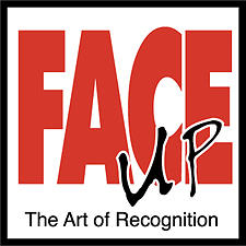 Face Up Logo Painting by Dar Freeland