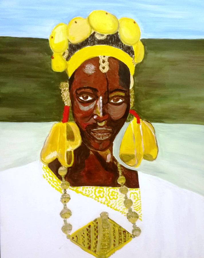 Fulania Painting by Sala Adenike