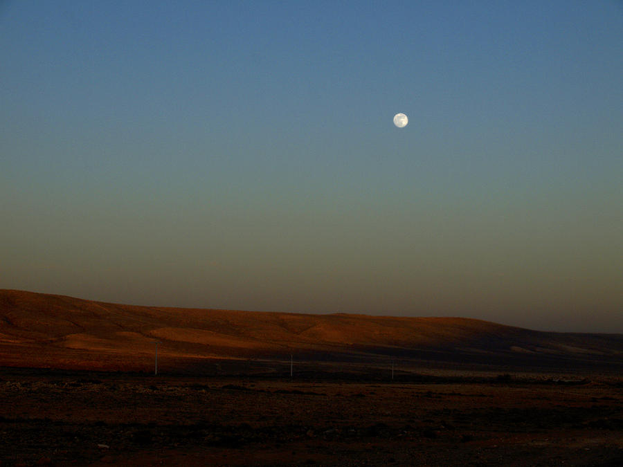 Landscape Photograph - Fuenteventura moon by Jouko Lehto