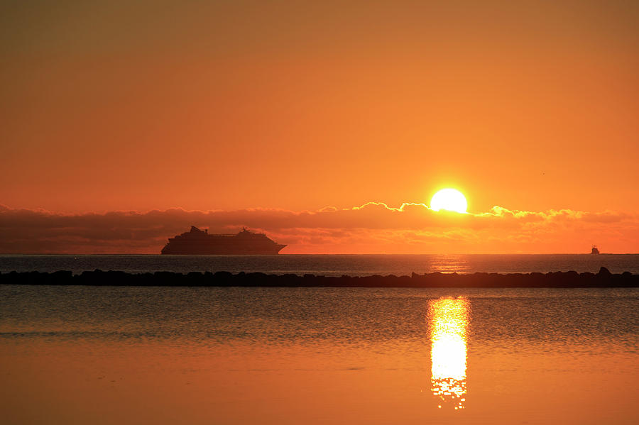 Fuerteventura sunrise Photograph by Chris Smith