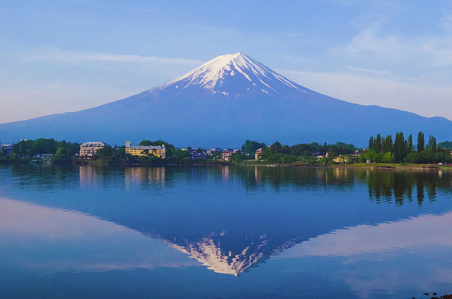 Fuji Reflection Photograph by Jessie Gallagher - Fine Art America