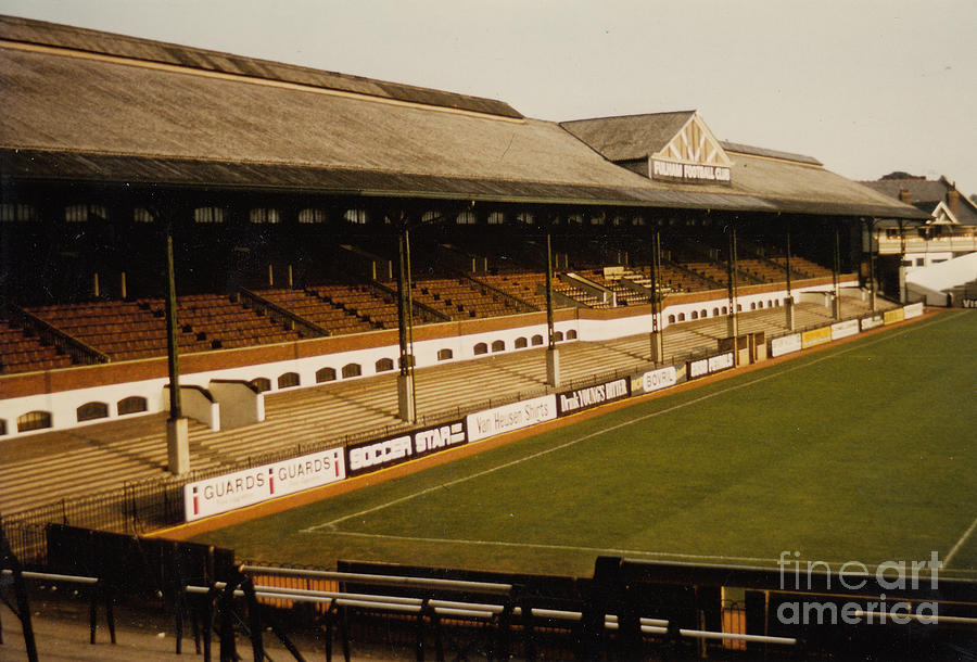 Fulham - Craven Cottage - East Stand Stevenage Road 2 - Leitch - August 1986 Photograph by Legendary Football Grounds