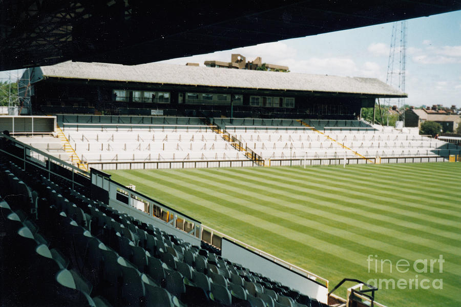 Fulham - Craven Cottage - North Stand Hammersmith End 2 - August 1998 Photograph by Legendary Football Grounds