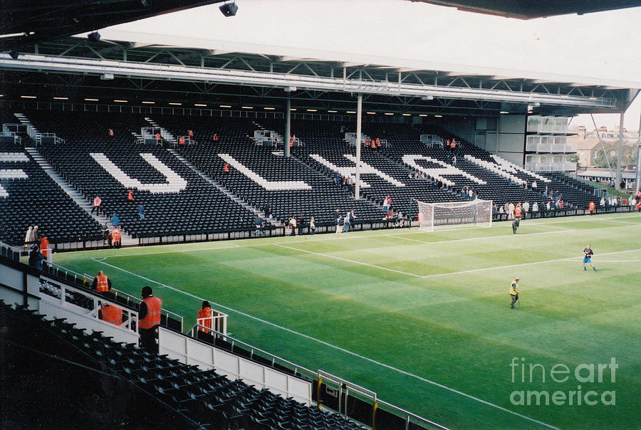Fulham - Craven Cottage - North Stand Hammersmith End 3 - July 2004 Photograph by Legendary Football Grounds