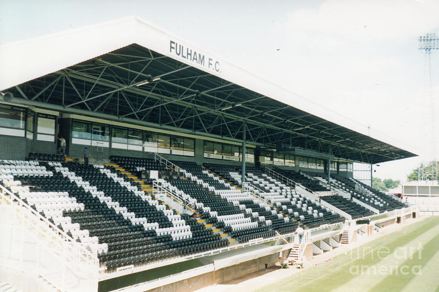 Fulham - Craven Cottage - Riverside Stand 4 - August 1998 Photograph by Legendary Football Grounds