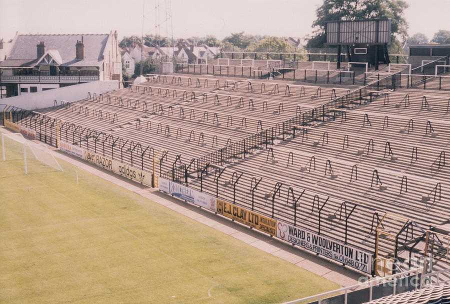 Fulham - Craven Cottage - South Stand 1 - August 1986 Photograph by Legendary Football Grounds