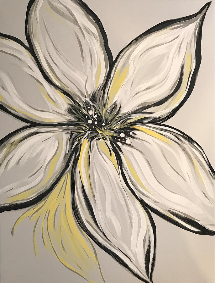 Full Bloom Flower Painting by Willy Proctor