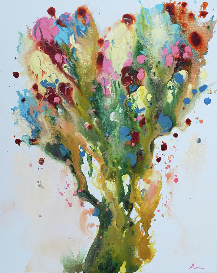 Full Bloom Painting by Katrina Nixon