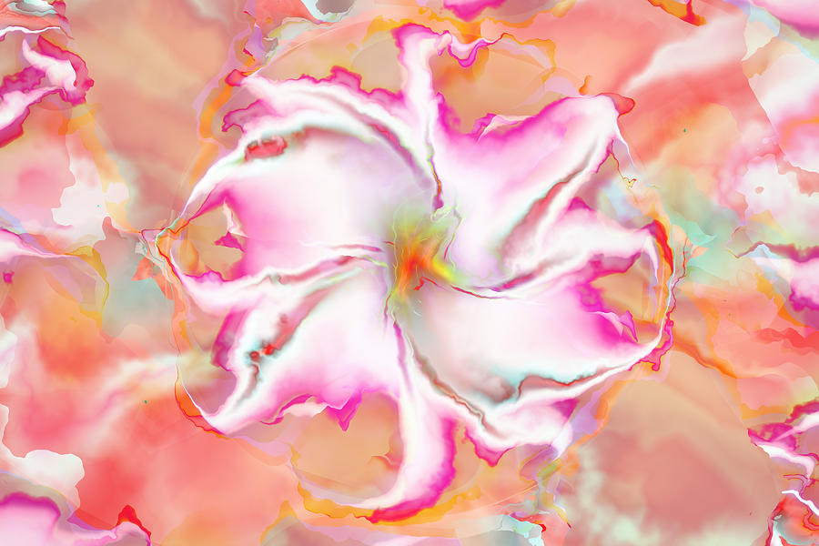 Full Bloom Digital Art by Richard Ortolano