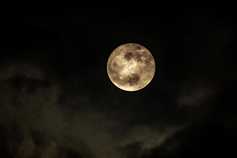 Full Cold Moon Photograph