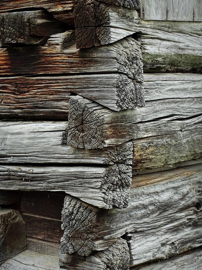 Full Dovetail Notching Photograph By Carl Miller