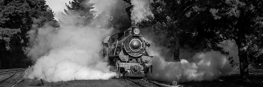 Full Head Of Steam Photograph by Robert Caddy