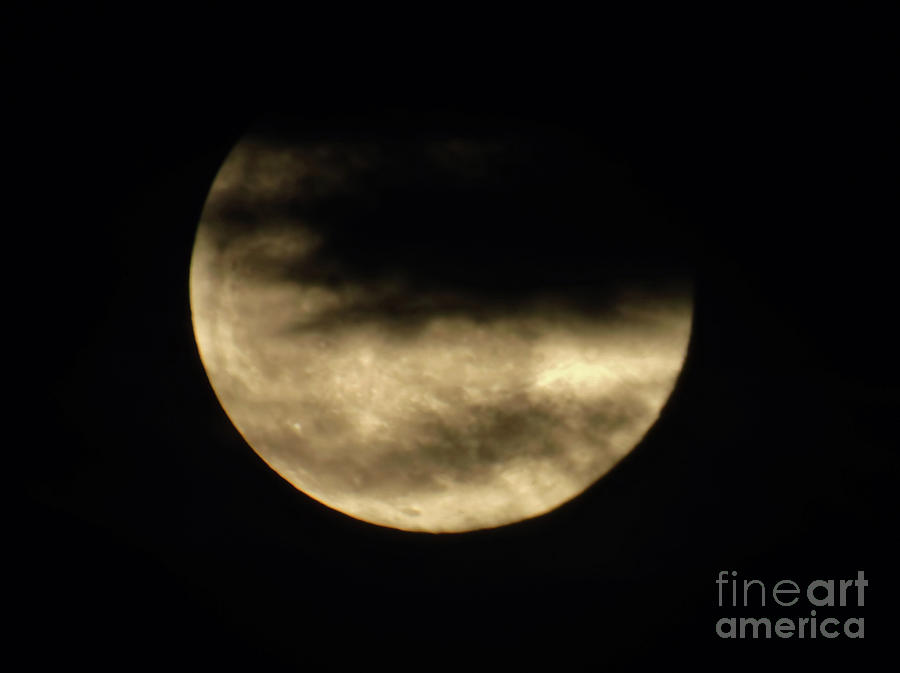 Full Moon April 2016 Photograph by D Hackett