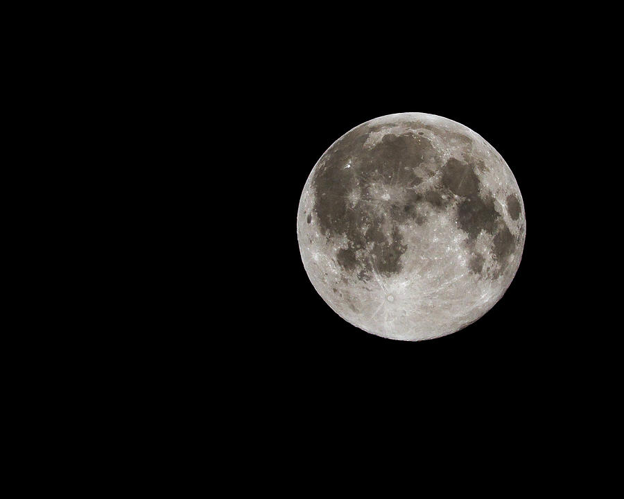 Full Moon Photograph by Brian Caldwell