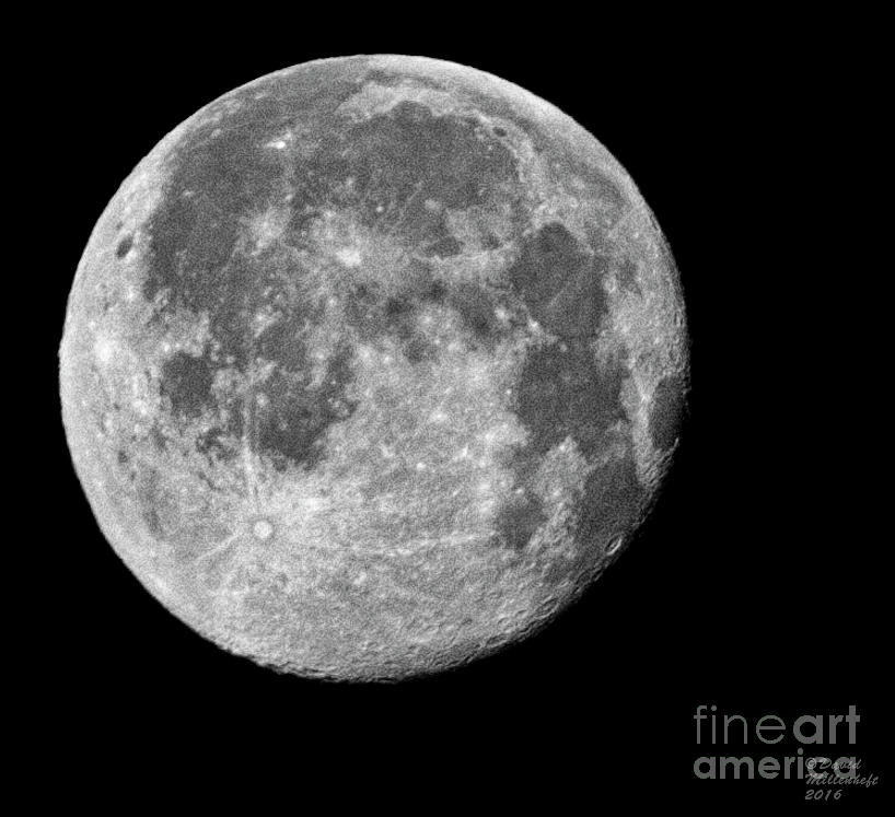 Full Moon Photograph by David Millenheft