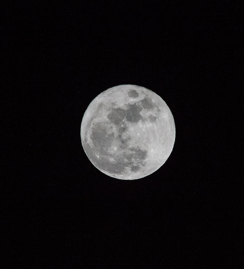 Full Moon Photograph by Hyuntae Kim
