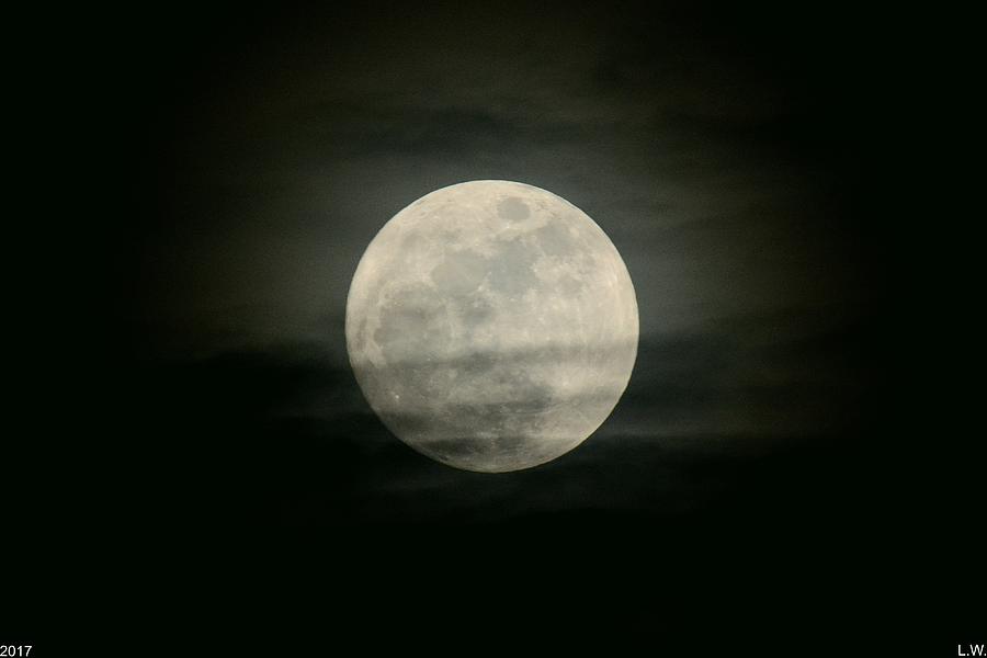 Full Moon Photograph by Lisa Wooten