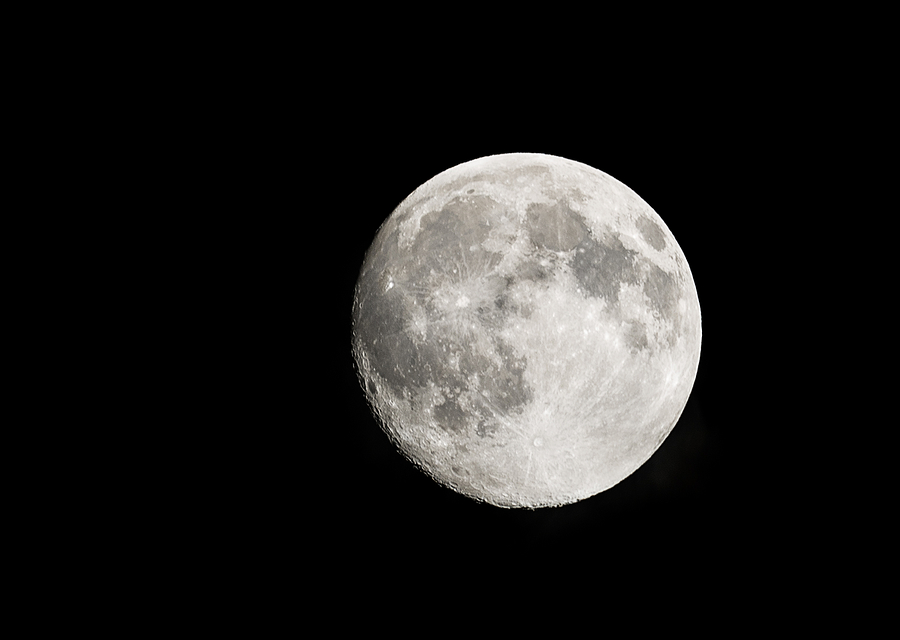 Full Moon Photograph by Loree Johnson