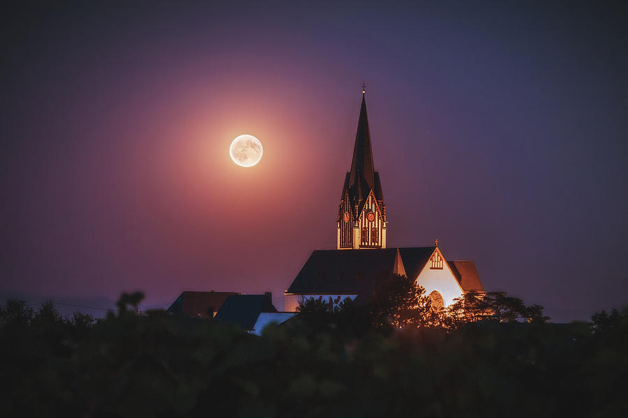 Full Moon Photograph by Marc Braner