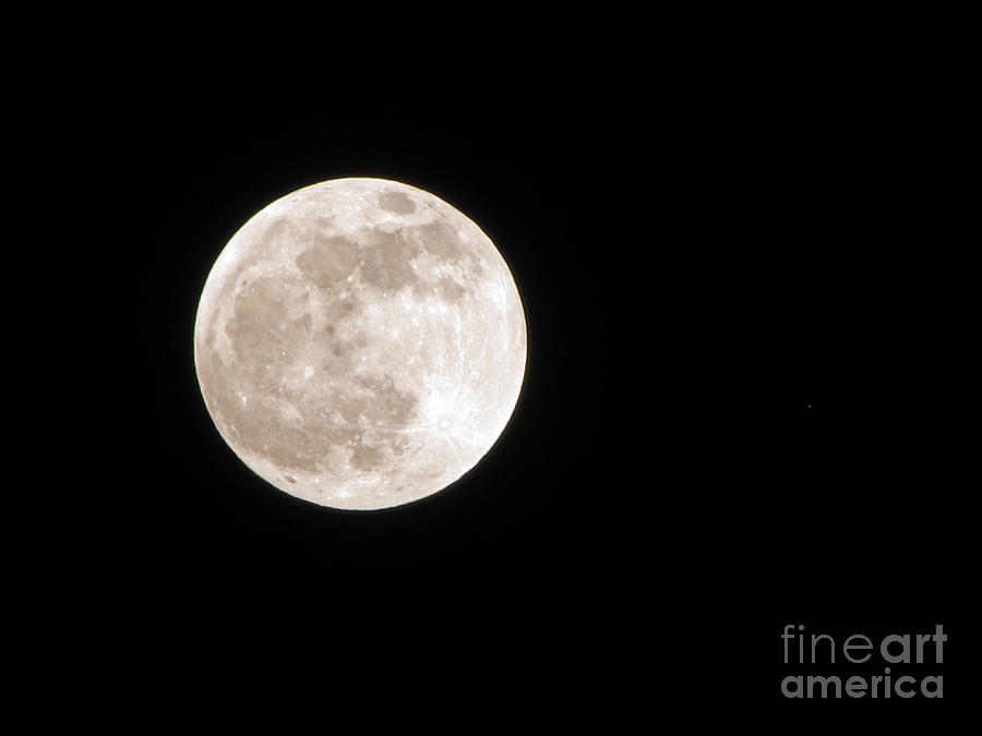 Full Moon Rising Photograph