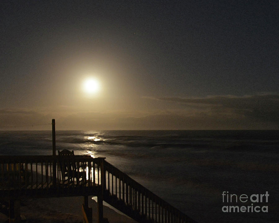 Full Moon Rising Photograph by Stephanie Petter Garrett