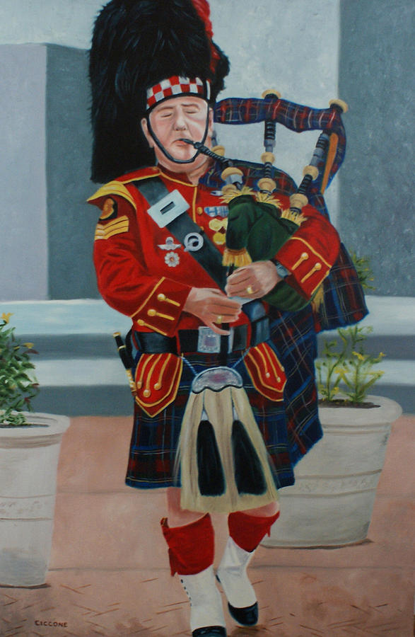 Full Regalia Painting by Jill Ciccone Pike