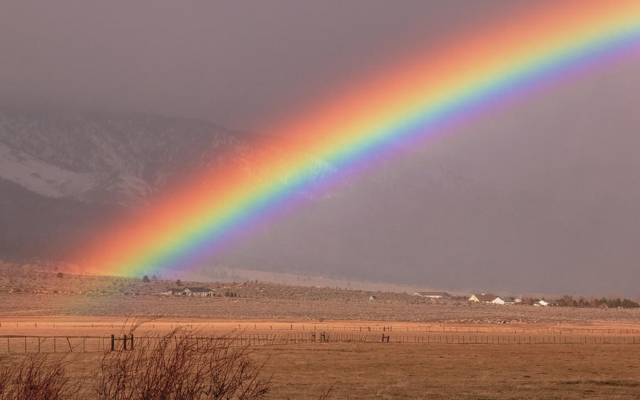 Full Spectrum Valley Rainbow Photograph by Mike Herron - Pixels