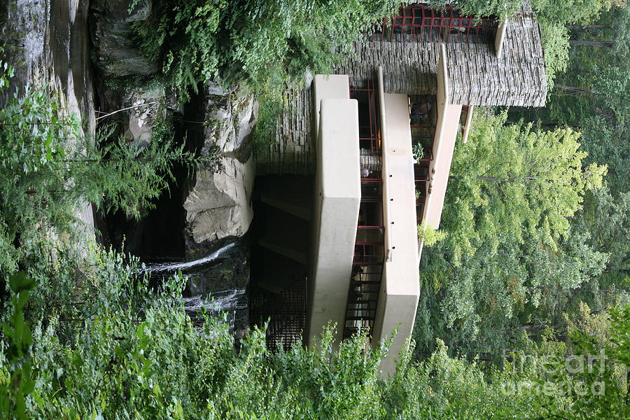 Full View FallingWater  Photograph by Chuck Kuhn