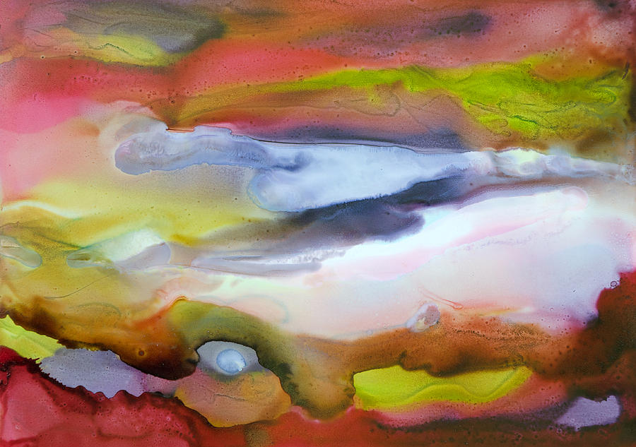 Abstract Painting - Fully Alive - C by Sandy Sandy Abstract Painting - Fully Alive - C by Sandy Sandy