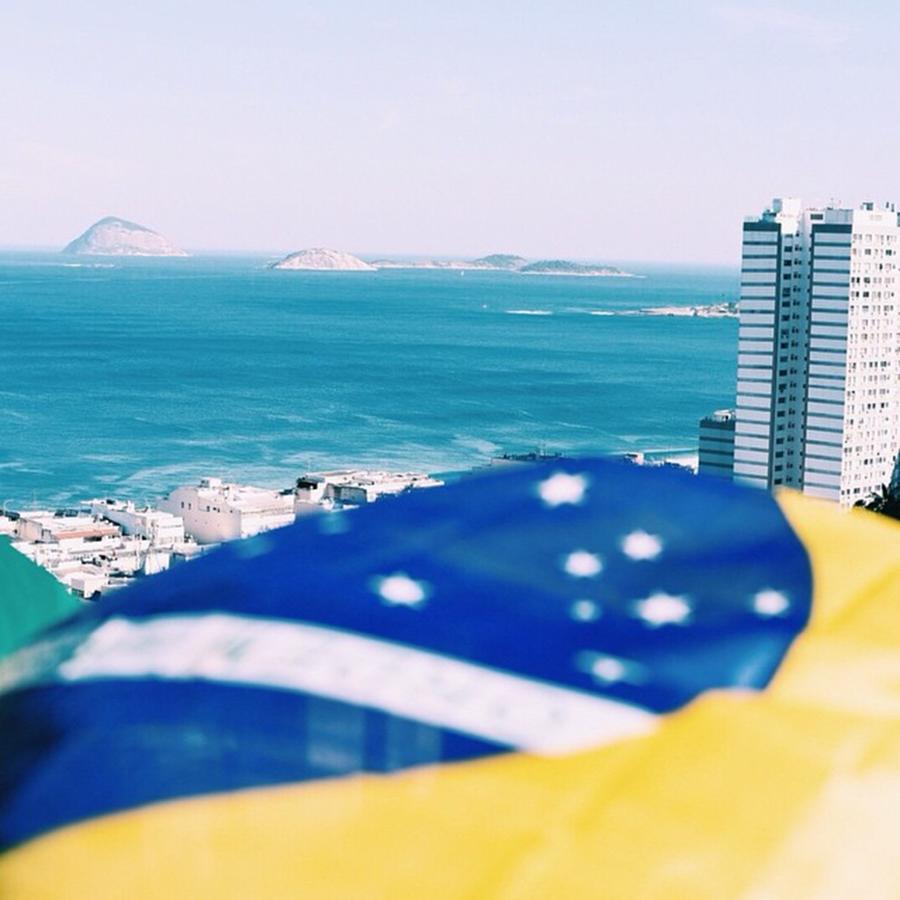 Flag Photograph - Fun Fact About The Brazilian Flag: The by Yassine Laaroussi