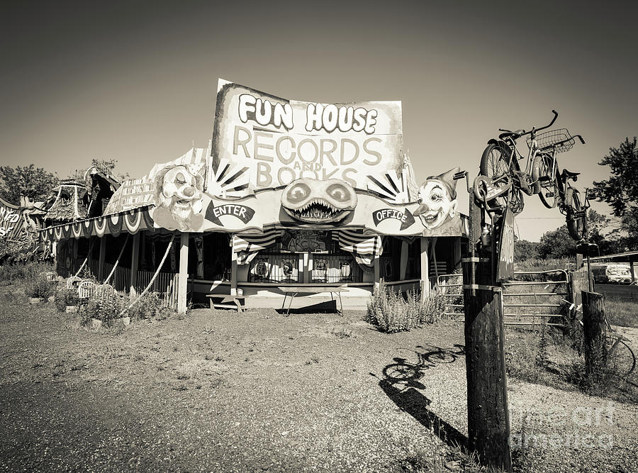 Fun House Records and Books Photograph by Edward Fielding