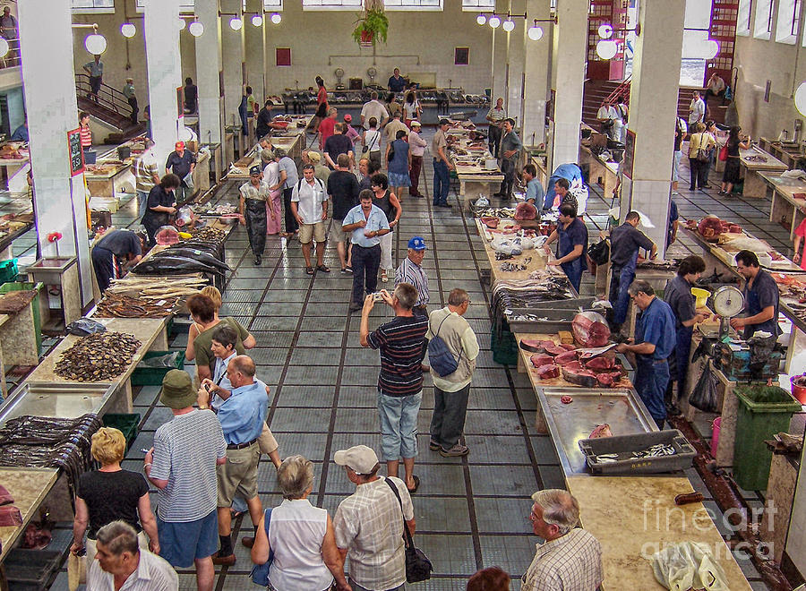 Funchal Fish Market Photograph by Nick Eagles