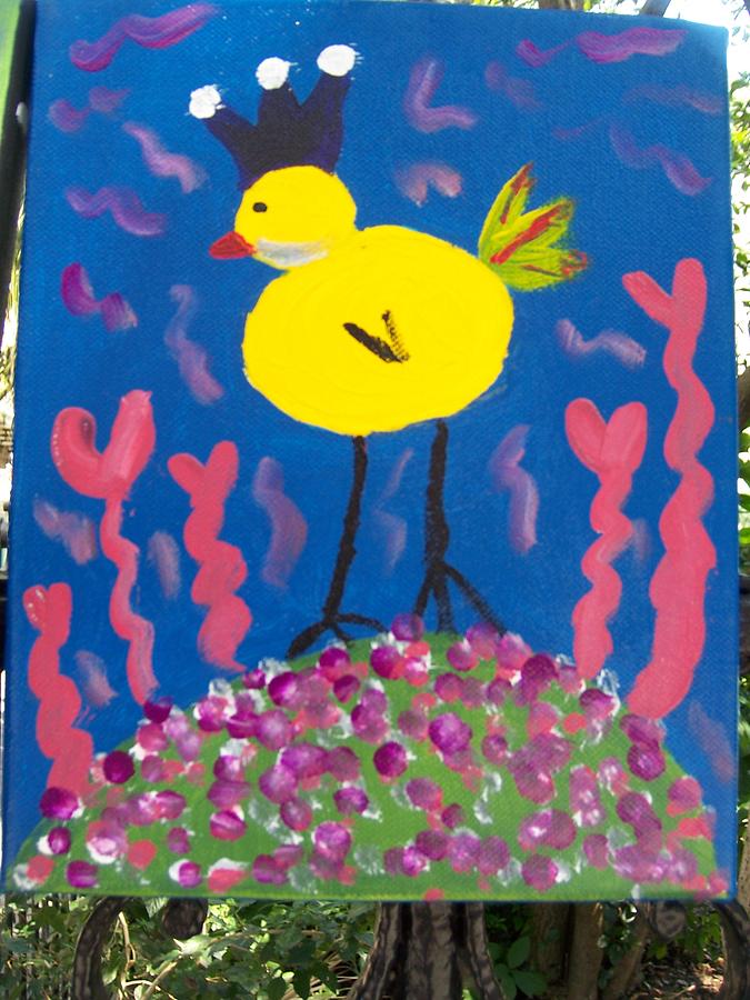 New Orleans Painting - Funky Chick by Terry Gaskins