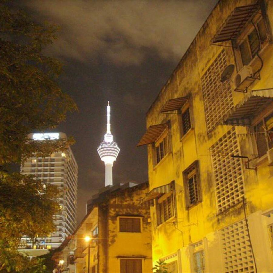 Travel Photograph - Funky Pic Of #kl At Night With by Dante Harker